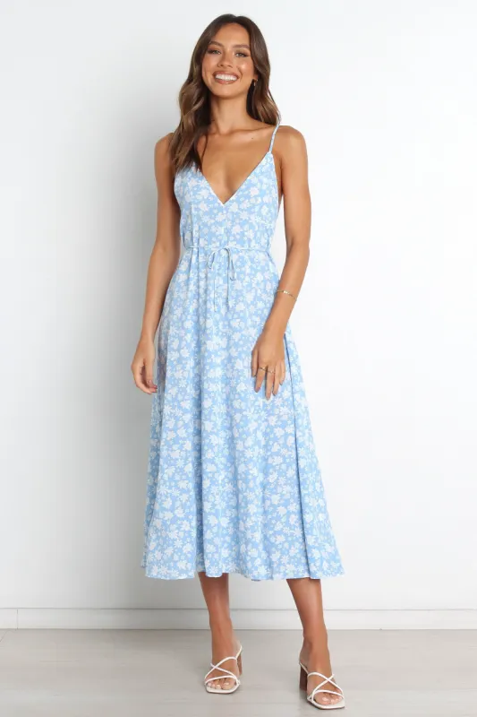 Laguna Dress - Blue sold by Petal & Pup
