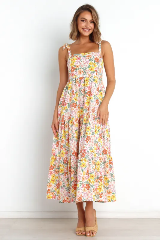 Rosalee Dress - Yellow sold by Petal & Pup
