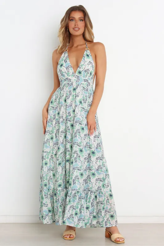 Galena Dress - Green sold by Petal & Pup
