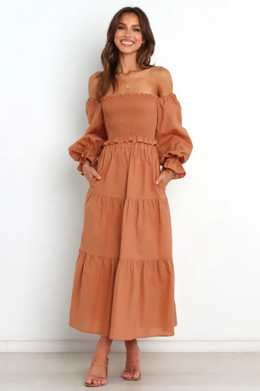 Gabriella Skirt - Tan sold by Petal & Pup