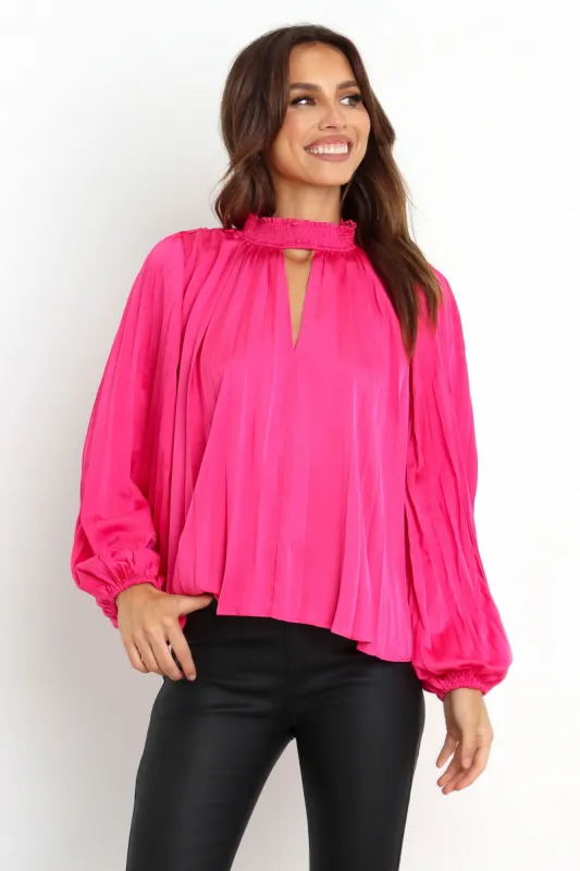 Michelle Top - Hot Pink sold by Petal & Pup