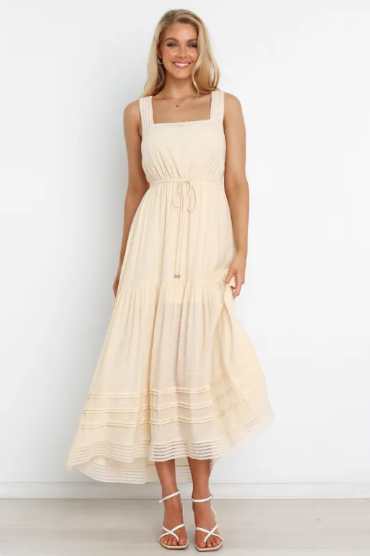 Jasalina Dress - Beige sold by Petal & Pup