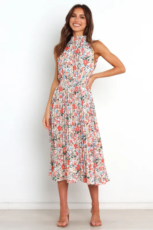 Deanna Dress - White sold by Petal & Pup