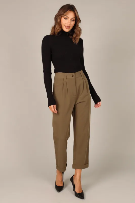 Lexie Pants - Olive Green sold by Petal & Pup