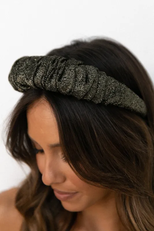 Cora Headband - Black sold by Petal & Pup