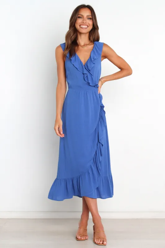 Mariska Dress - Blue sold by Petal & Pup