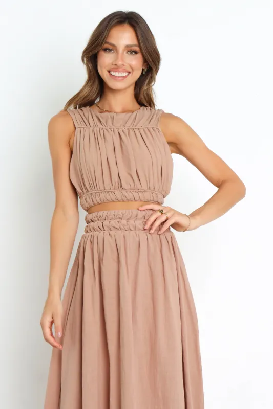 Eva Top - Brown sold by Petal & Pup