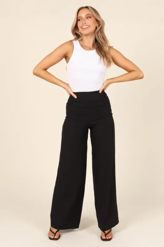 Nina Pant - Black sold by Petal & Pup