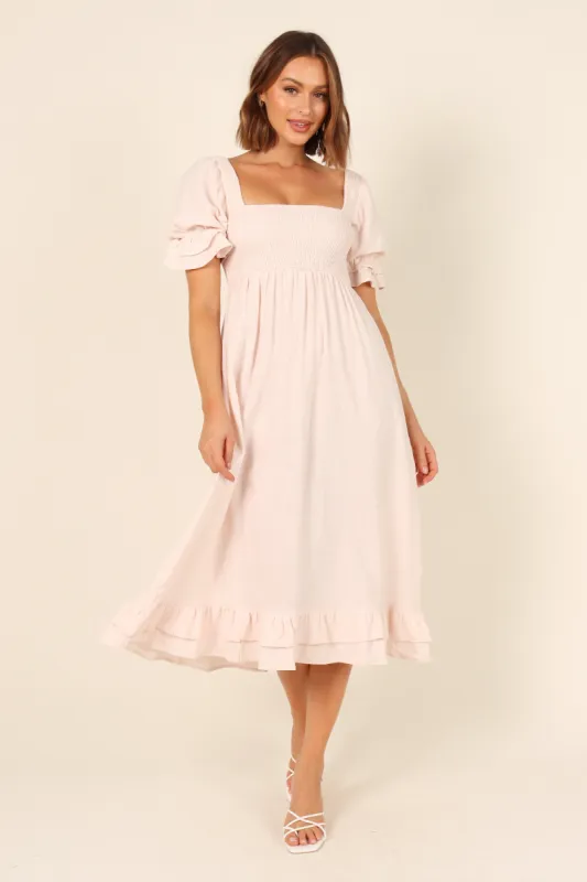 Gia Dress - Dusty Pink sold by Petal & Pup