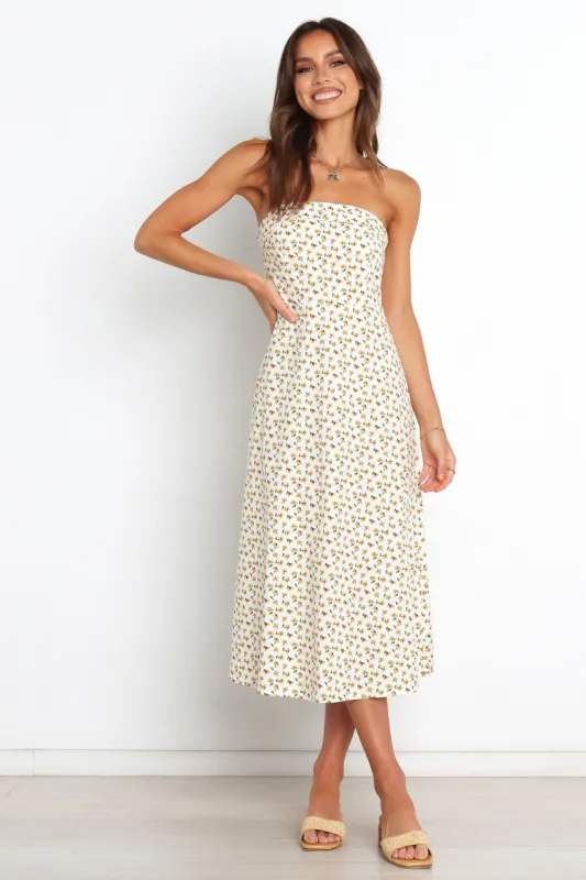 Marianna Dress - Yellow sold by Petal & Pup