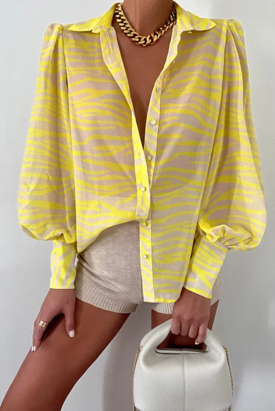 Fleetwood Shirt - Yellow sold by Petal & Pup