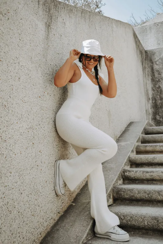 Odette Pants - White sold by Petal & Pup