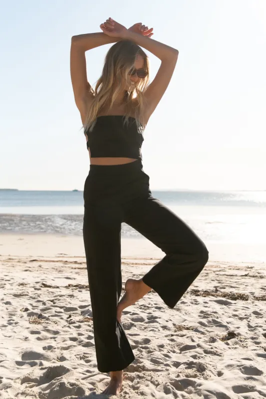 Gina Strapless Two Piece Set - Black sold by Petal & Pup