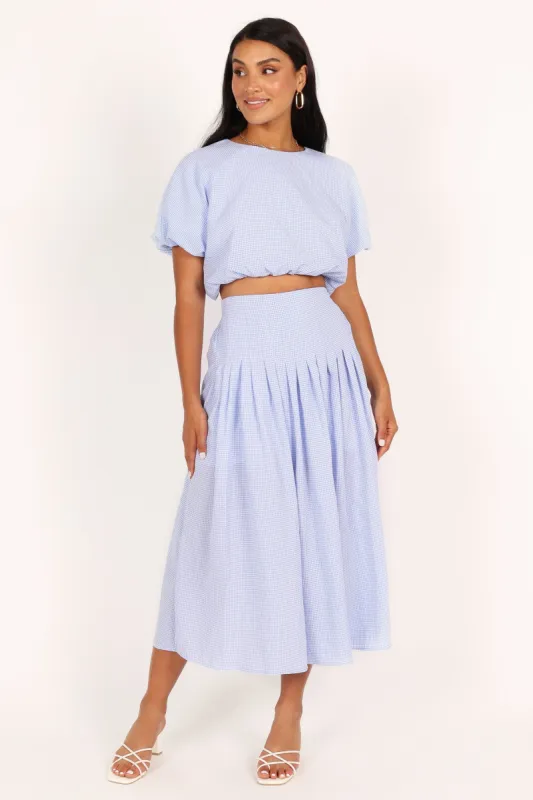 Essie Two Piece Set - Blue sold by Petal & Pup