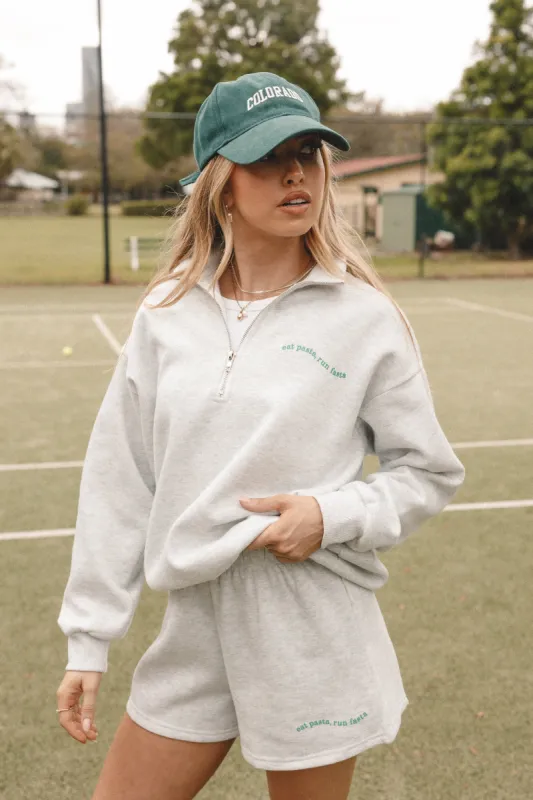 Cherry Zip Track Set - Grey sold by Petal & Pup