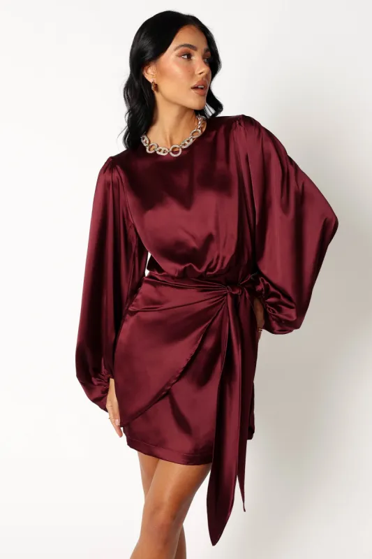 Opal Dress - Wine sold by Petal & Pup