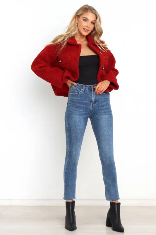 Whitney Jacket - Rust sold by Petal & Pup