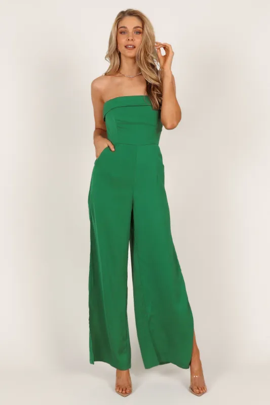 Nami Jumpsuit - Green sold by Petal & Pup