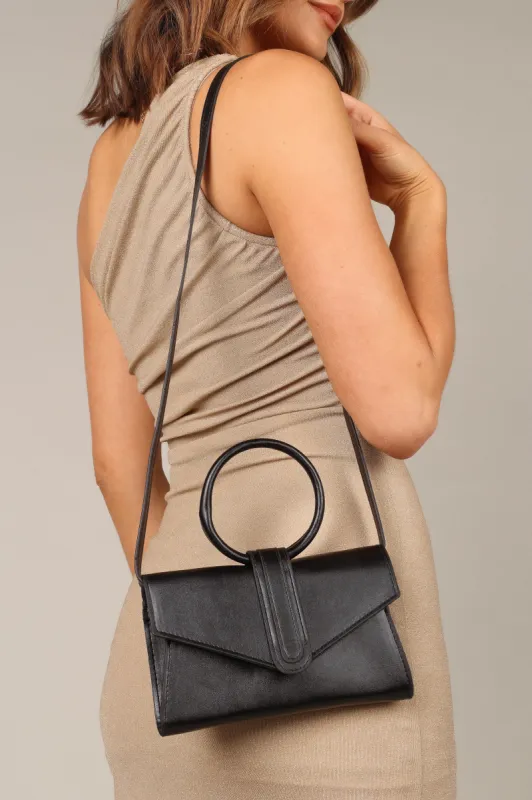 Koko Crossbody Bag - Black sold by Petal & Pup