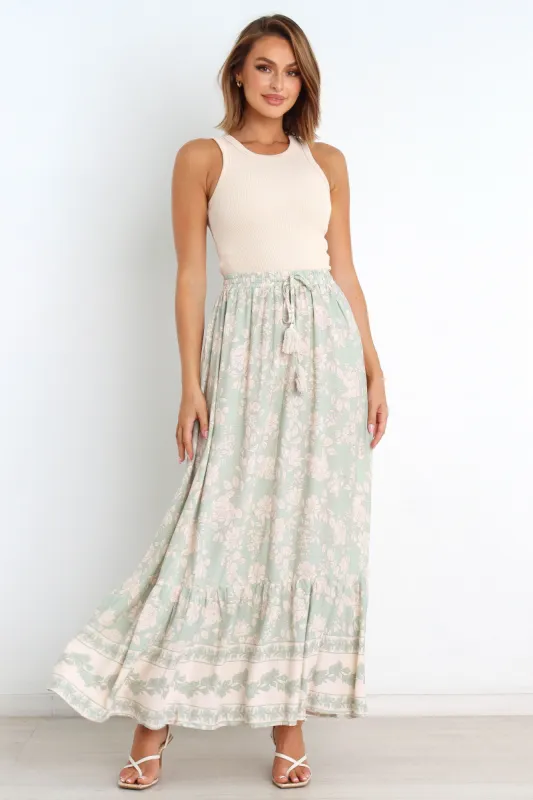 Katherine Skirt - Mint Green sold by Petal & Pup