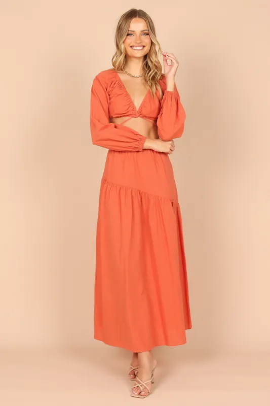 Addison Two Piece Set - Rust sold by Petal & Pup