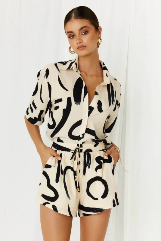 York Short - Sand sold by Petal & Pup