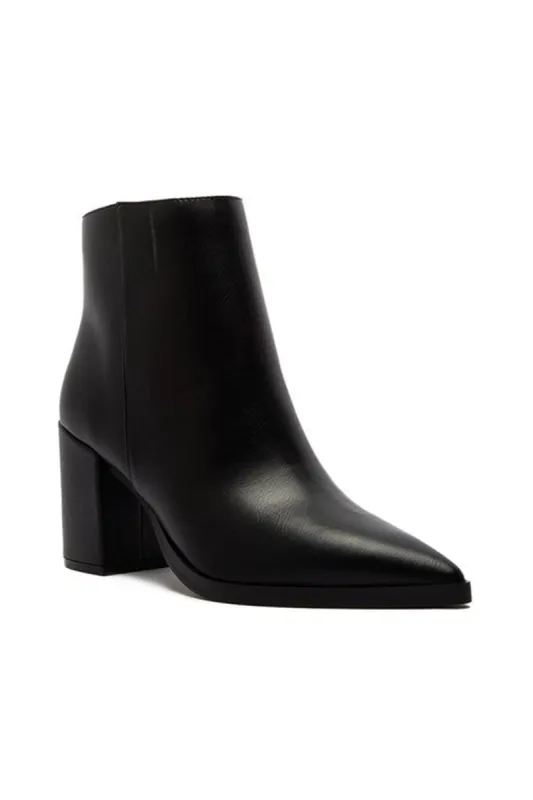 Block Heel Boot - Black sold by Petal & Pup