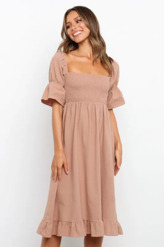 Washington Dress - Brown sold by Petal & Pup