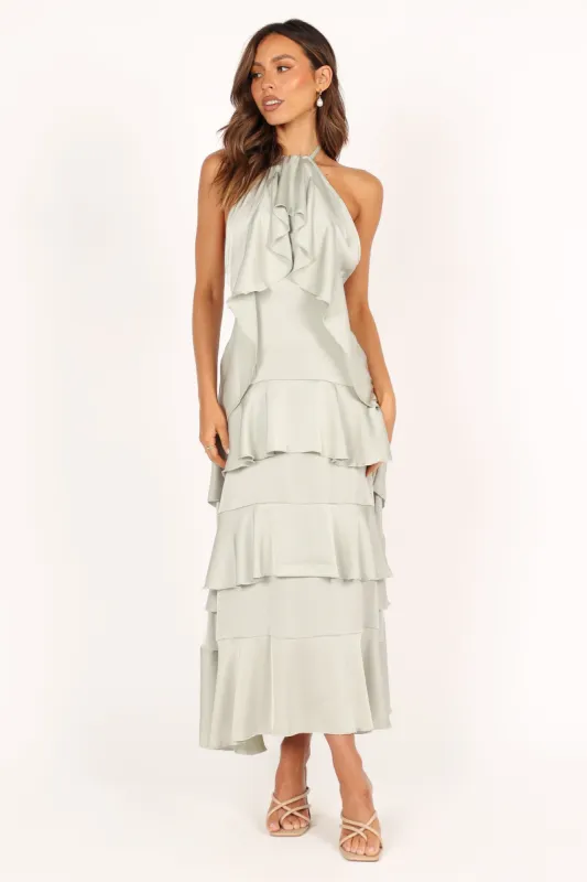 Rhean Maxi Dress - Sage sold by Petal & Pup