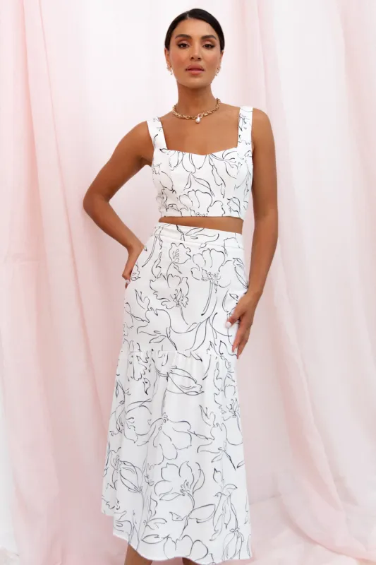 Audrey Set - White sold by Petal & Pup