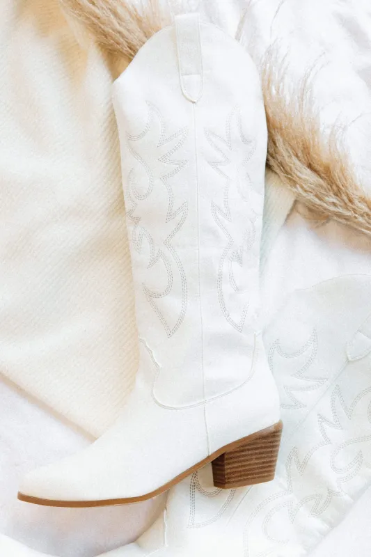 Urson Boot - White sold by Petal & Pup