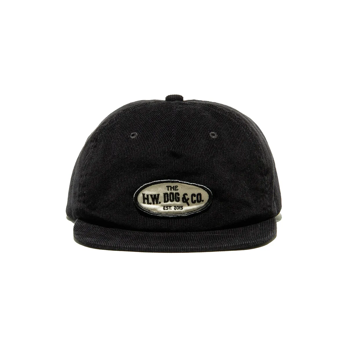 CORDUROY WORKERS CAP - Black sold by H.W. Dog & Co product image thumbnail 3