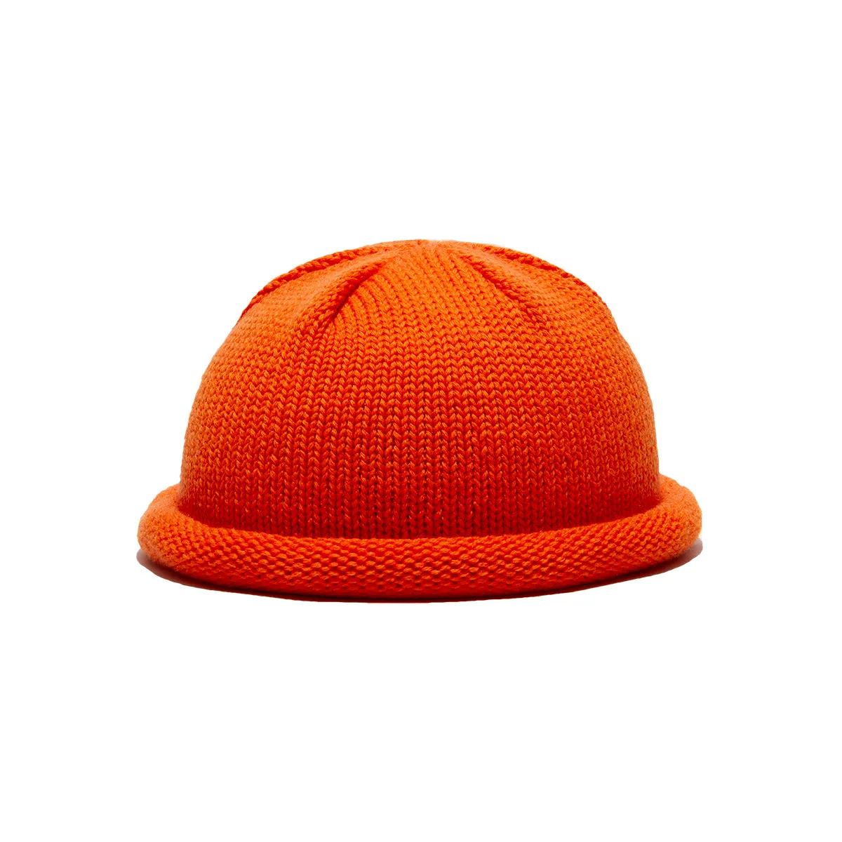 WOOL ROLL WATCH CAP - Orange sold by H.W. Dog & Co product image thumbnail 3