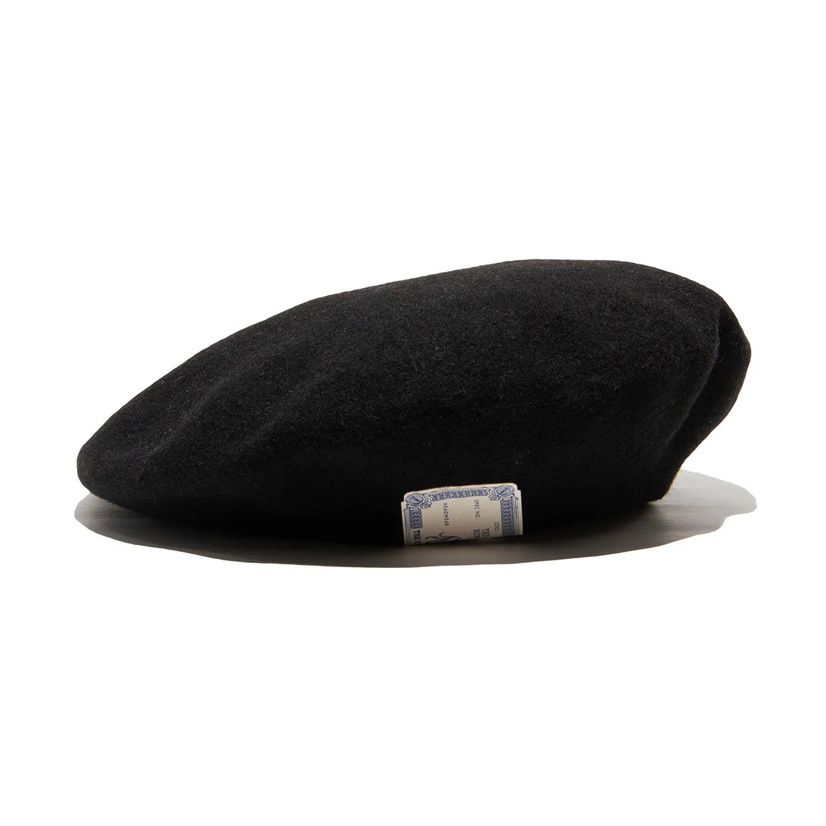 FLAT BERET - Black sold by H.W. Dog & Co product image thumbnail 4