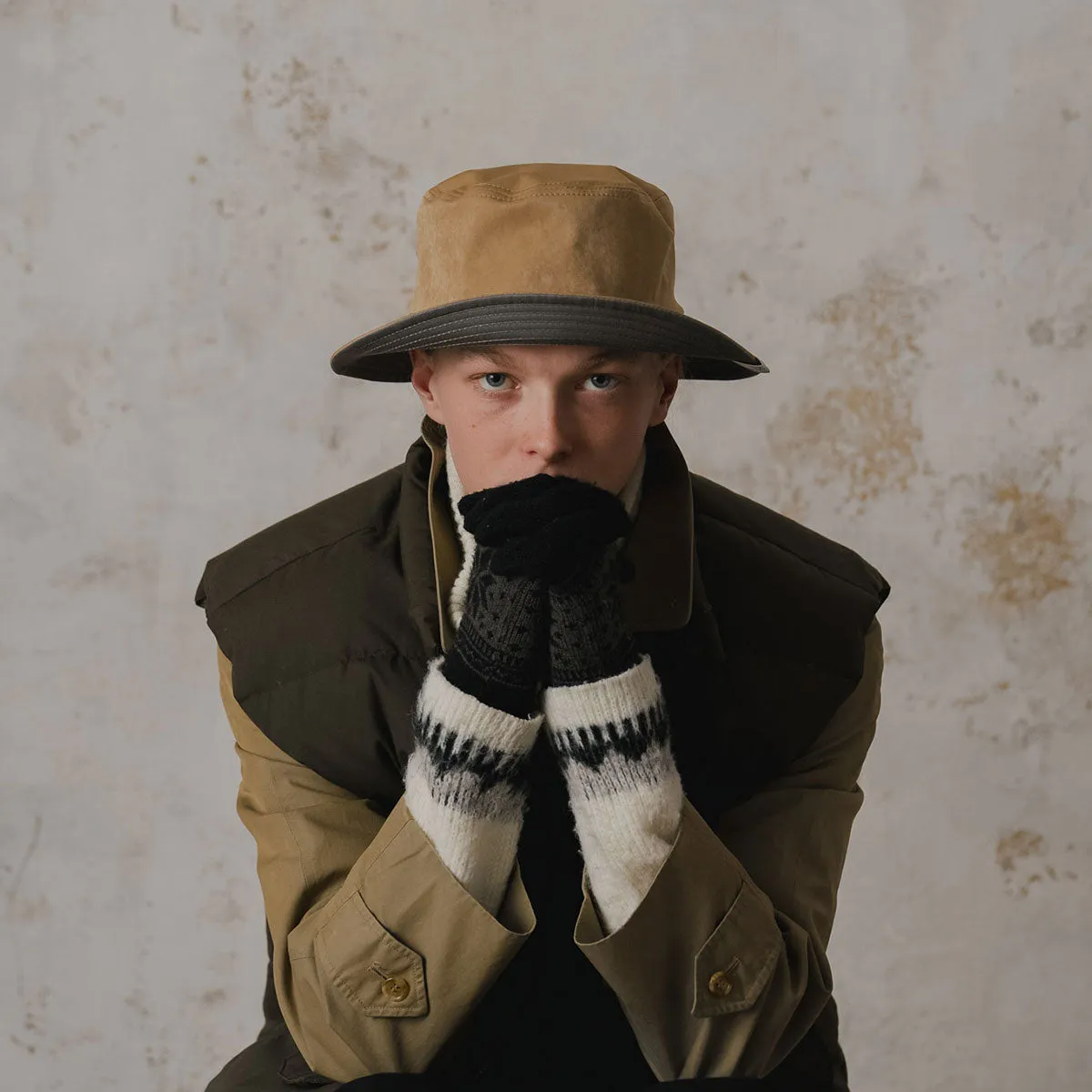 BRIM6.5 BUCKET HAT - Olive sold by H.W. Dog & Co product image thumbnail 2