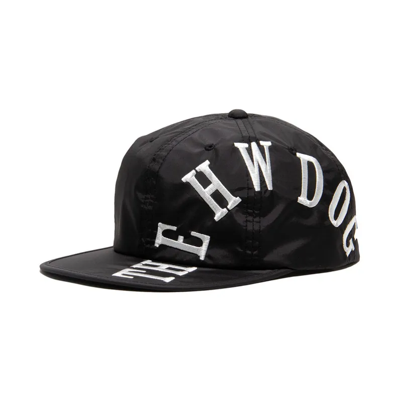 BIG LOGO SKATE CAP - Black made by H.W. Dog & Co