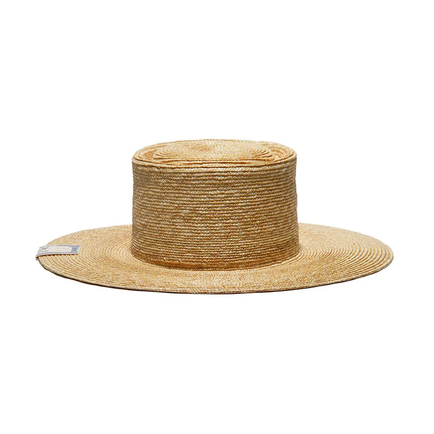 WHEAT PORK PIE HAT - Natural sold by H.W. Dog & Co product image thumbnail 5
