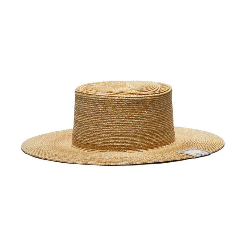 WHEAT PORK PIE HAT - Natural sold by H.W. Dog & Co