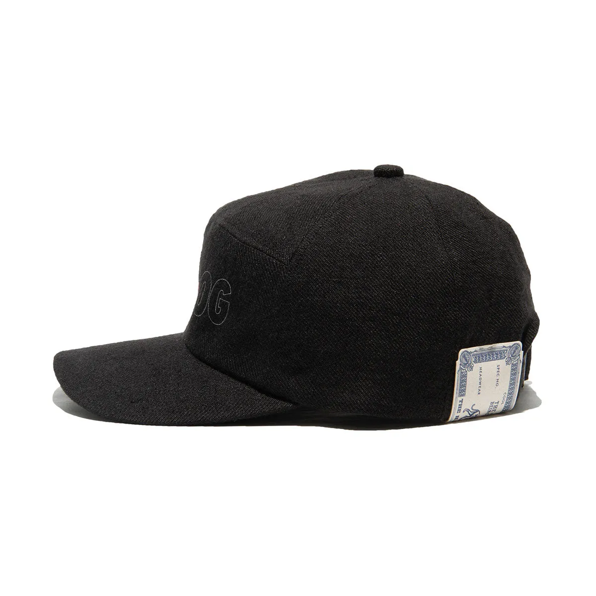SHADOW WIDE CAP - Black sold by H.W. Dog & Co product image thumbnail 4
