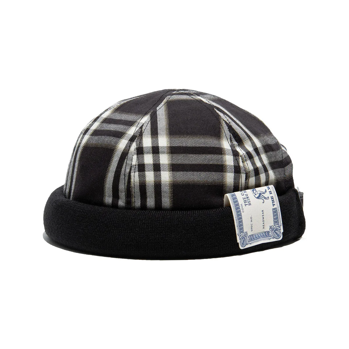 OMBRE ROLL CAP - Black sold by H.W. Dog & Co product image thumbnail 4