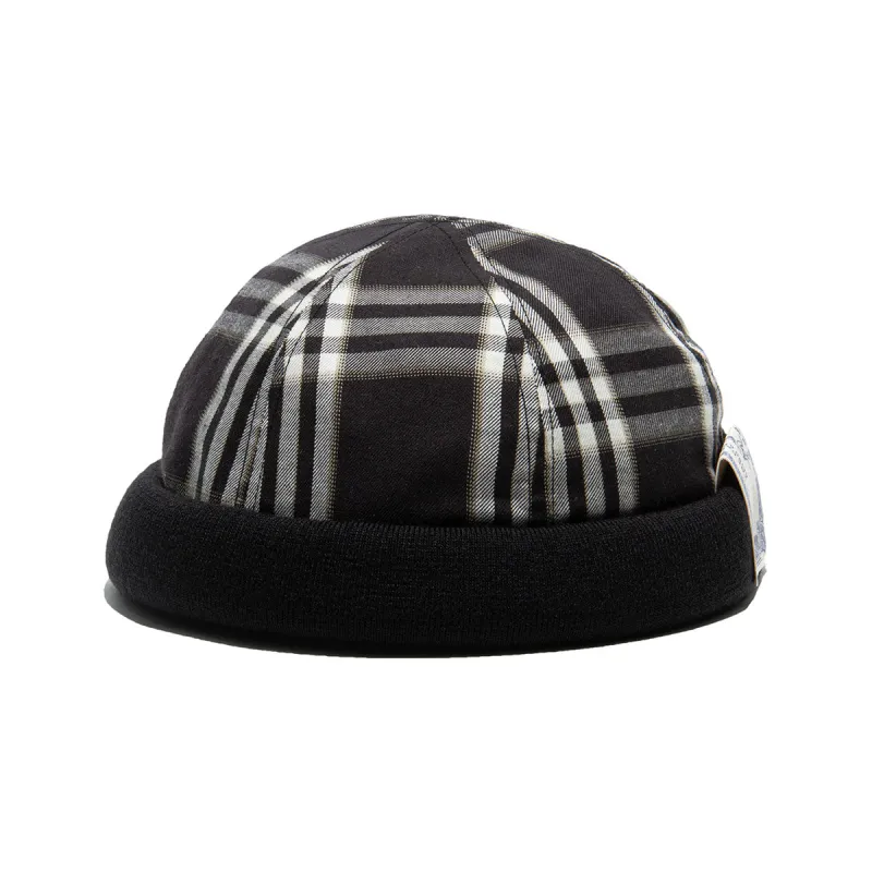 OMBRE ROLL CAP - Black made by H.W. Dog & Co