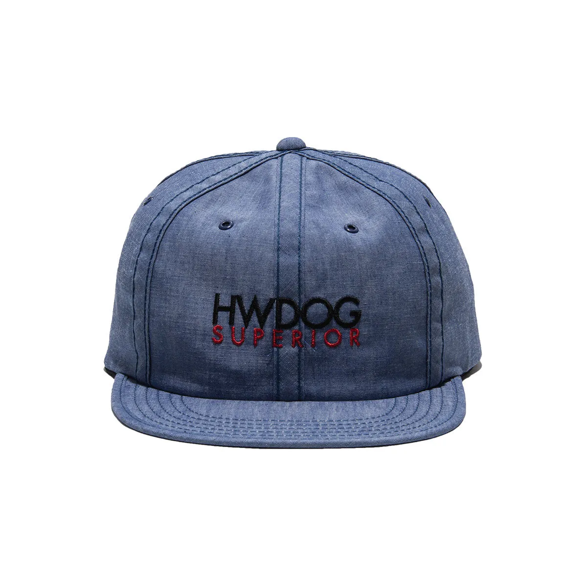 CHAMBRAY INSIDEOUT CAP - Blue sold by H.W. Dog & Co product image thumbnail 3