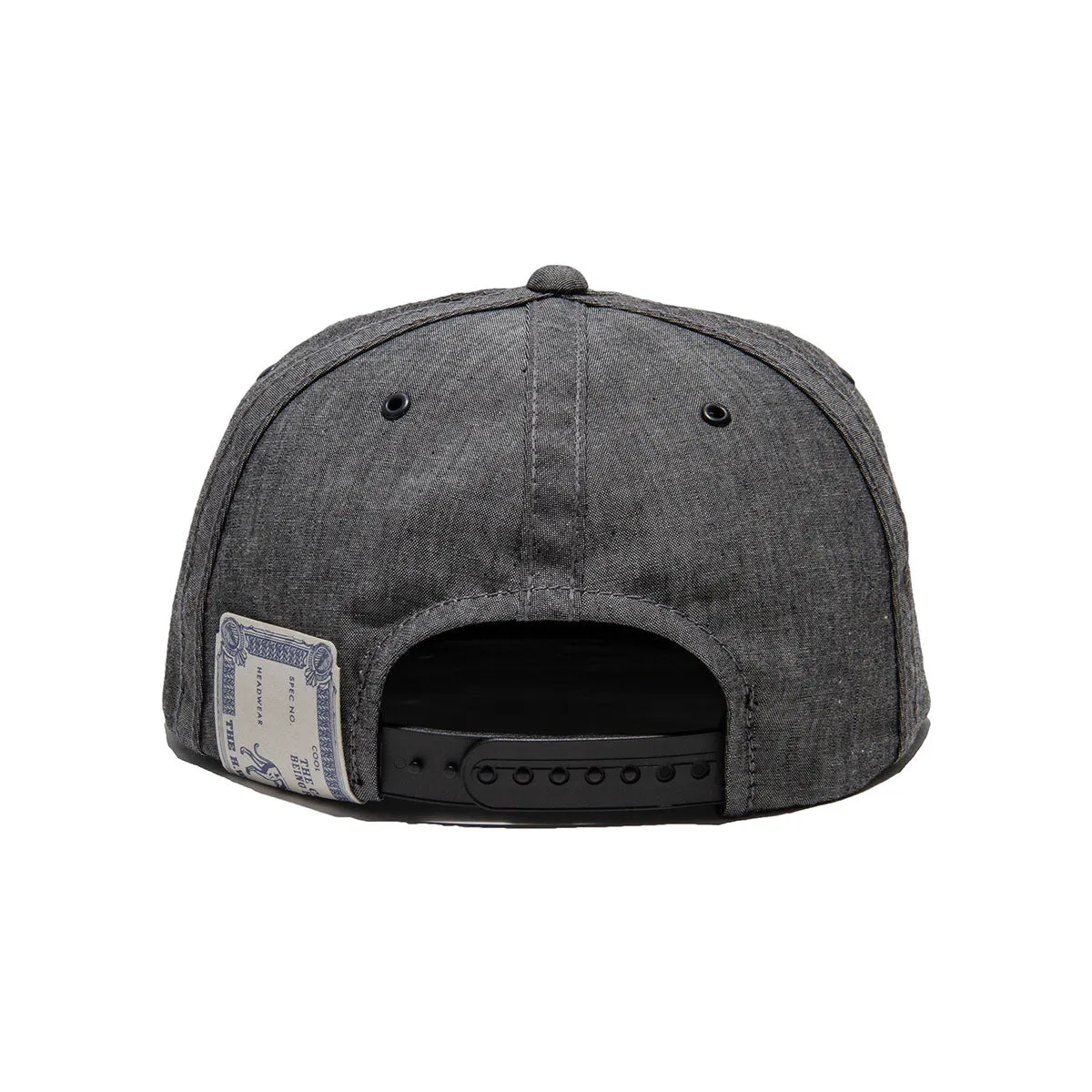 CHAMBRAY INSIDEOUT CAP - Gray sold by H.W. Dog & Co product image thumbnail 5