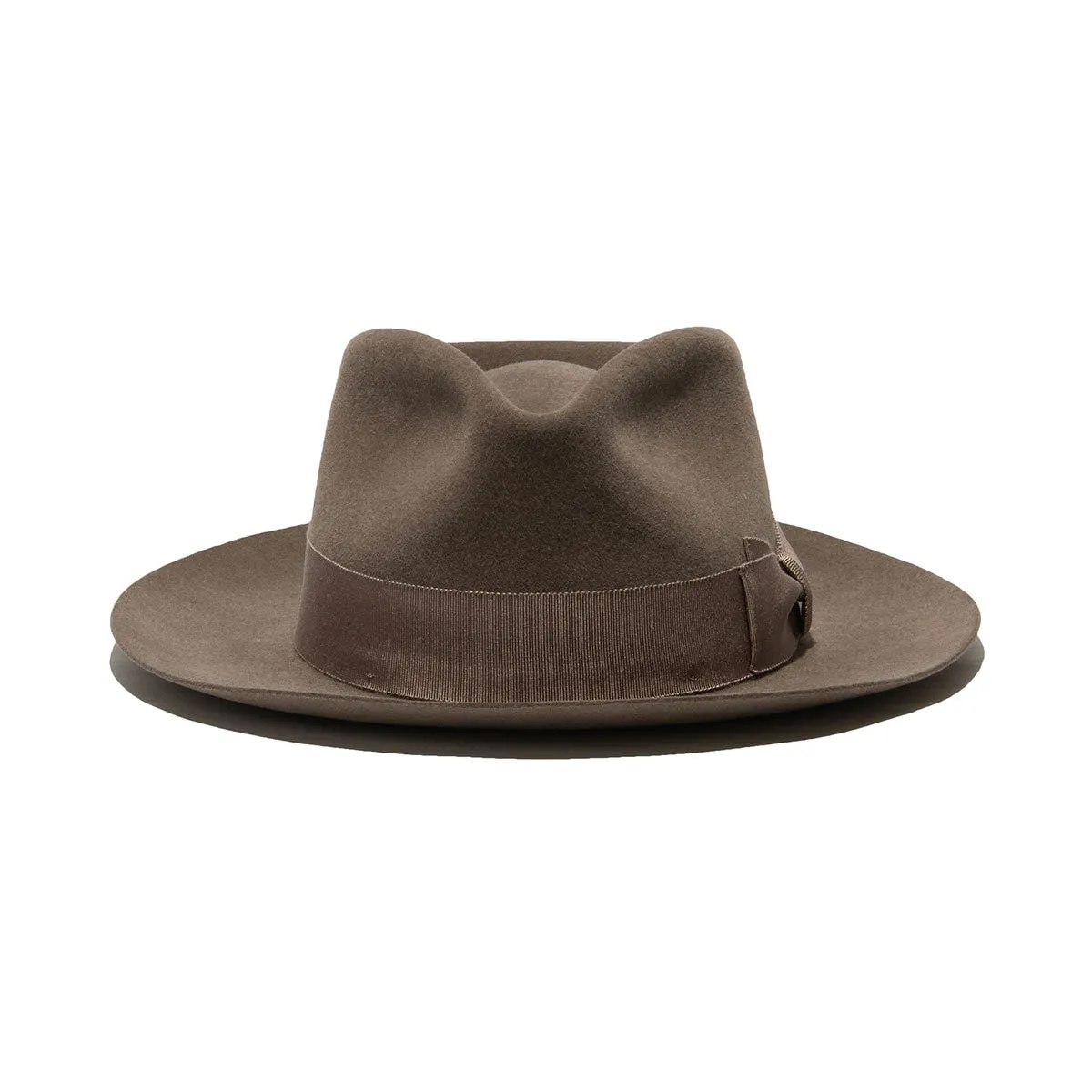 POLKAP RABBIT FUR FELT HAT - Beige sold by H.W. Dog & Co product image thumbnail 3