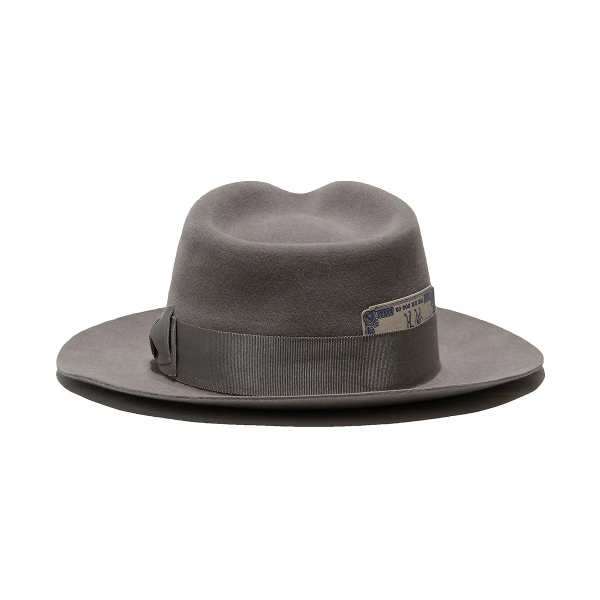 POLKAP RABBIT FUR FELT HAT - L.Grey sold by H.W. Dog & Co product image thumbnail 5