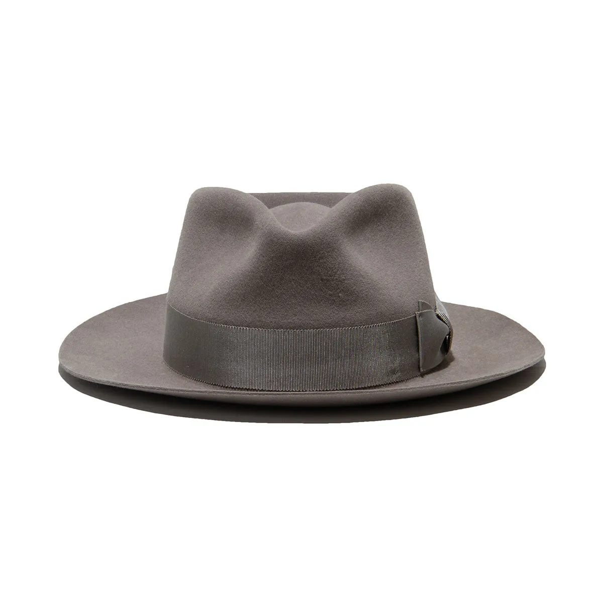 POLKAP RABBIT FUR FELT HAT - L.Grey sold by H.W. Dog & Co product image thumbnail 3