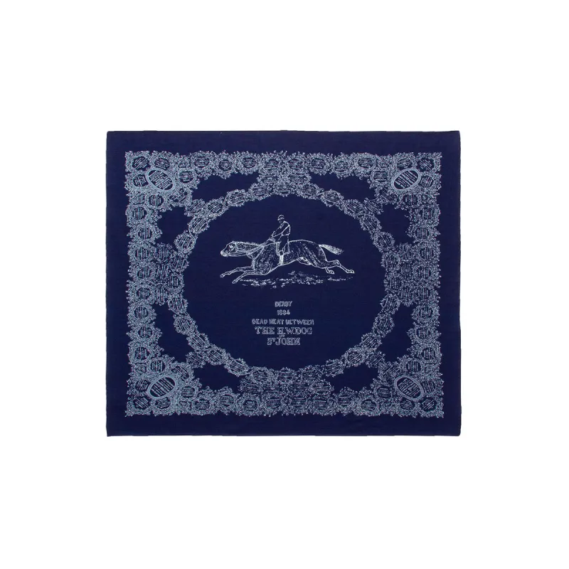 THE H.W.DOG&CO. ORIGINAL BANDANA - Horse (Indigo 2) sold by H.W. Dog & Co