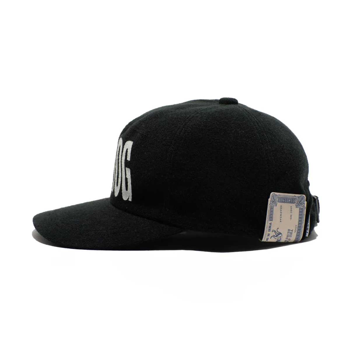 WAVY LOGO COMMERCIAL CAP - Black sold by H.W. Dog & Co product image thumbnail 4