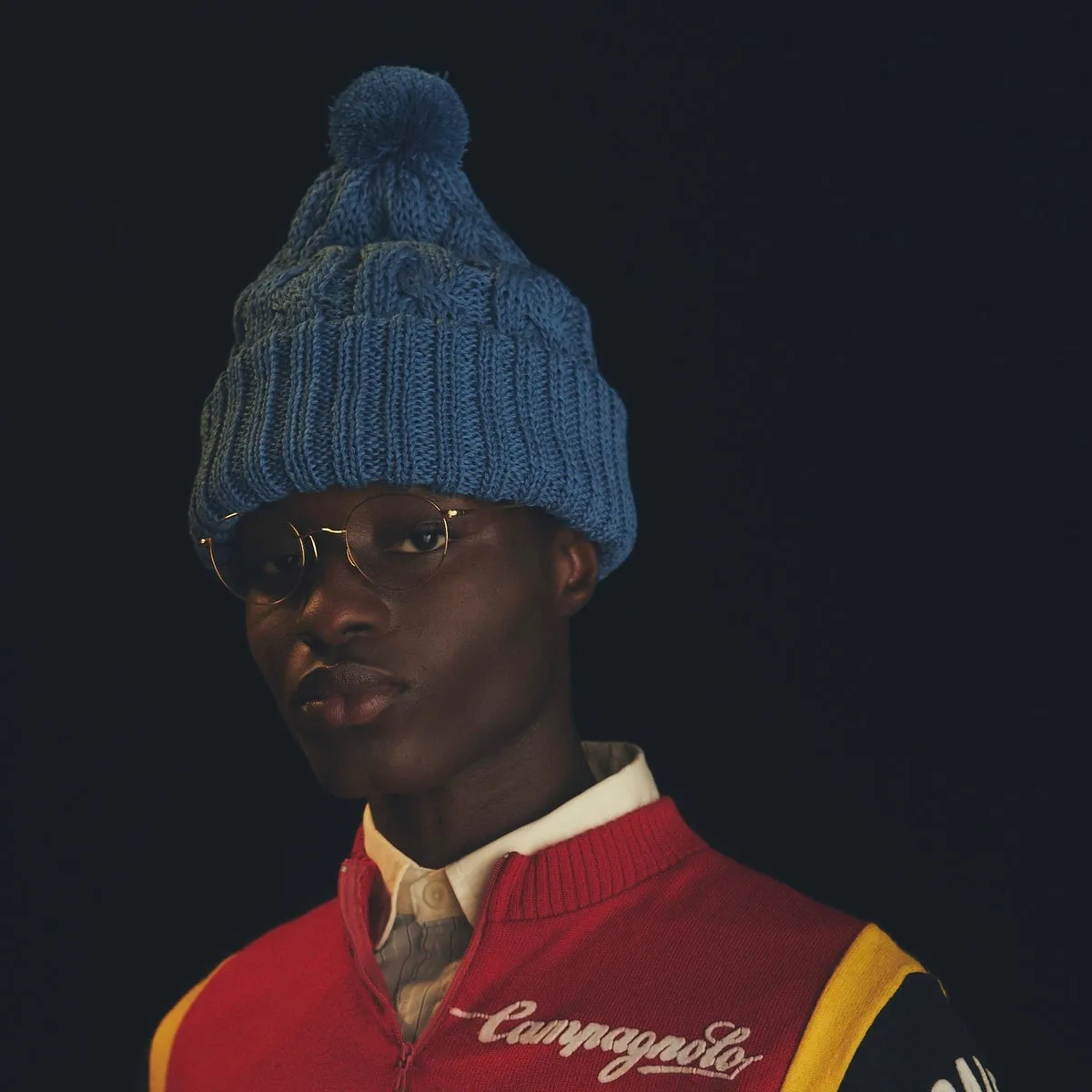 CHUNKY CABLE BEANIE - Beige sold by H.W. Dog & Co product image thumbnail 3