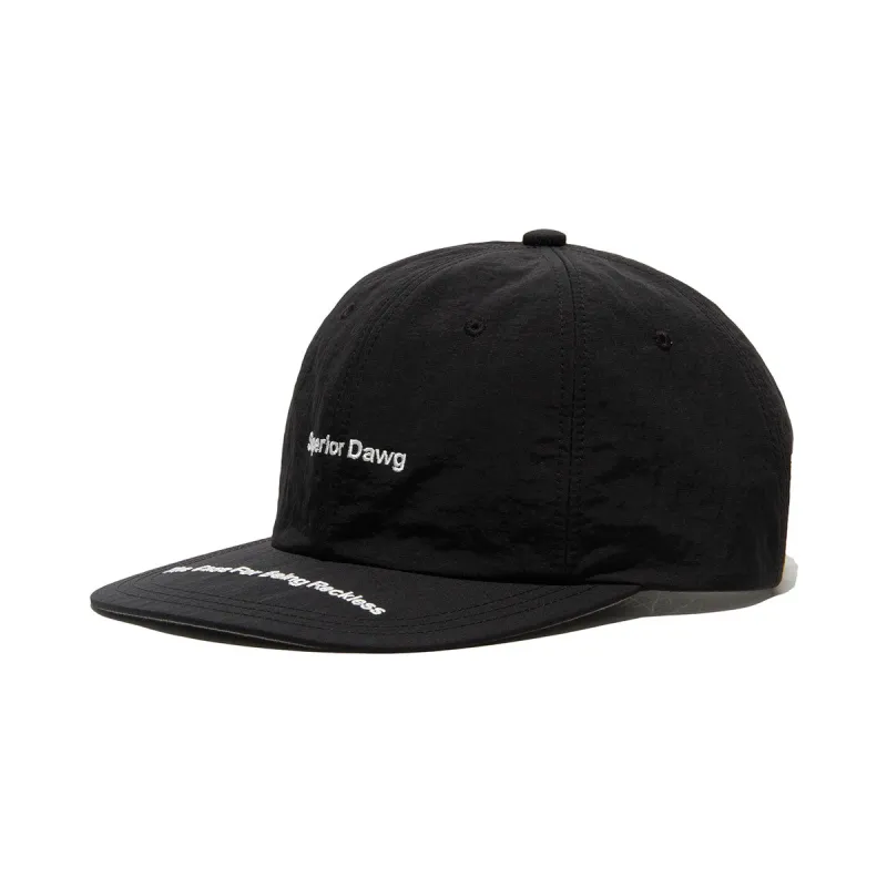 DAWG LOGO SHALLOW CAP- Black made by H.W. Dog & Co